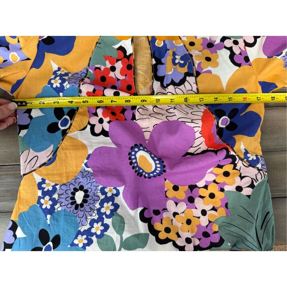 ASOS Floral Multi-Color Mini Dress - Picture 10 of 11